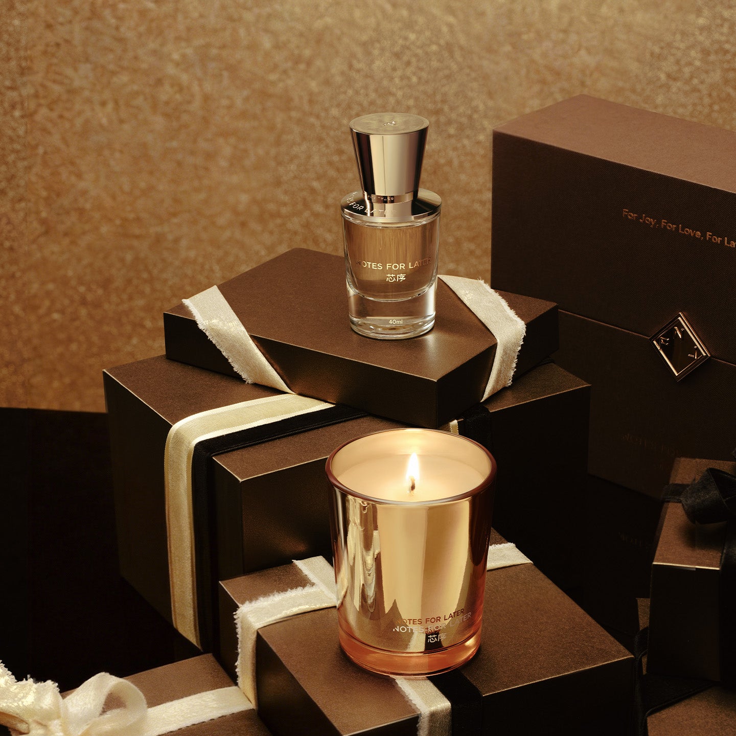 Magnolia Shadow Scented Candle Gift Set